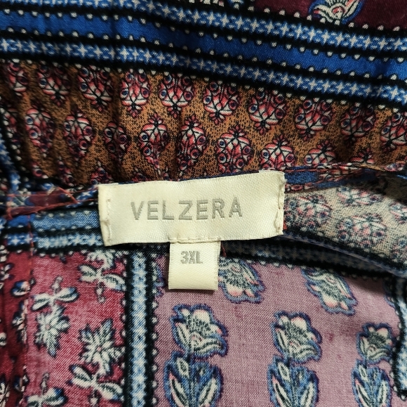 Bohemian Women's Top Tunic / Size 3X - Picture 4 of 9